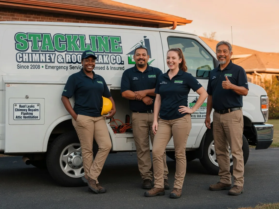 Chimney flashing repair company in Kansasville, WI
